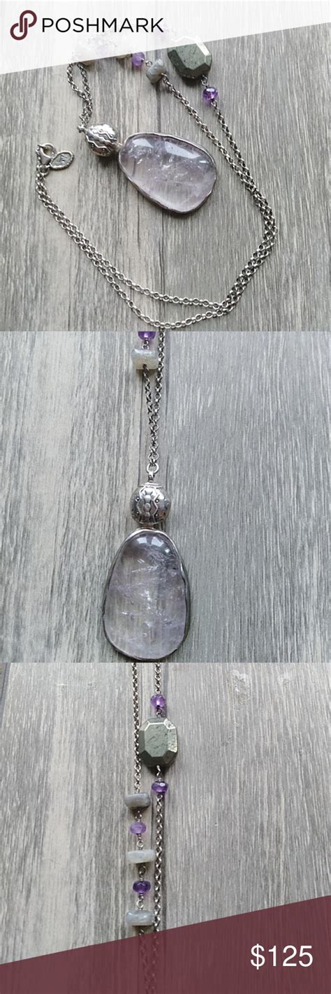 retired silpada jewelry|rare retired silpada amethyst naecklace.